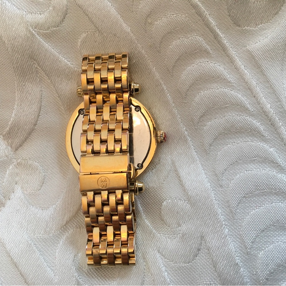 Michele Caber Gold and Diamond Women's Watch . Rare hard to find! - Picture 5 of 11